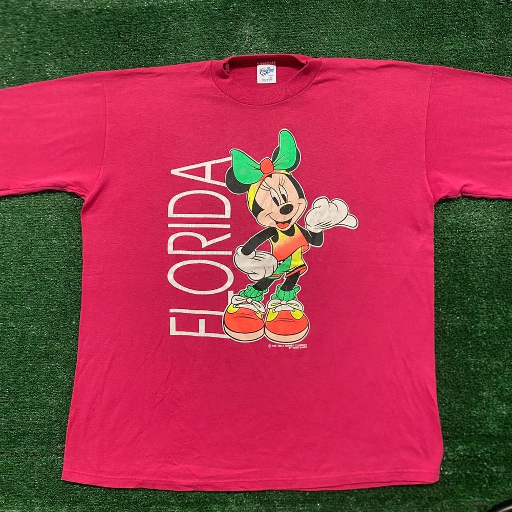 Vintage 80s Minnie Mouse Essential Single Stitch Cartoon Tee